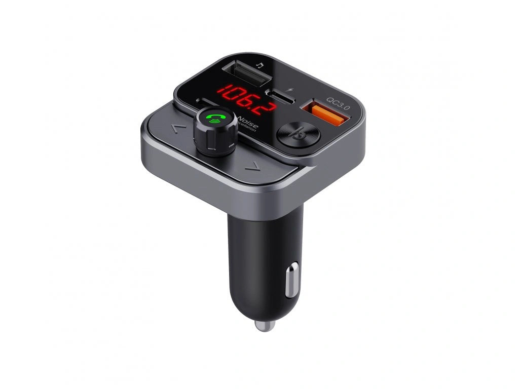 SWISSTEN FM Transmitter Cigg Adapter USB-A/USB-C