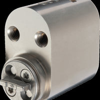 ABUS Oval cylinder med 3 st. nycklar Z1L457-2, Olika Låsning, Nickel, Zolit, Profil: ZS27A