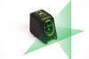 Elma Laser X2, grön krysslaser för extra synlighet