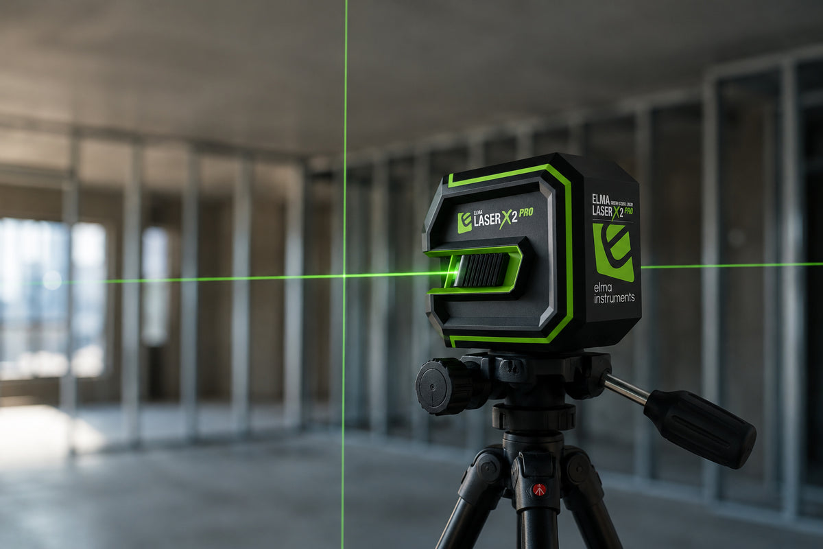 Elma Laser X2 Pro – grön självnivellerande krysslaser – bild 6