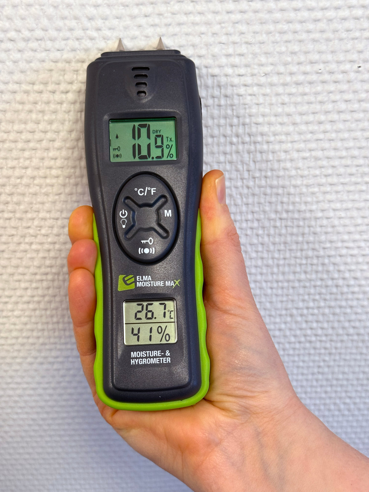 Elma Moisture Max – fuktmätare med skanner, stift och Bluetooth – bild 5