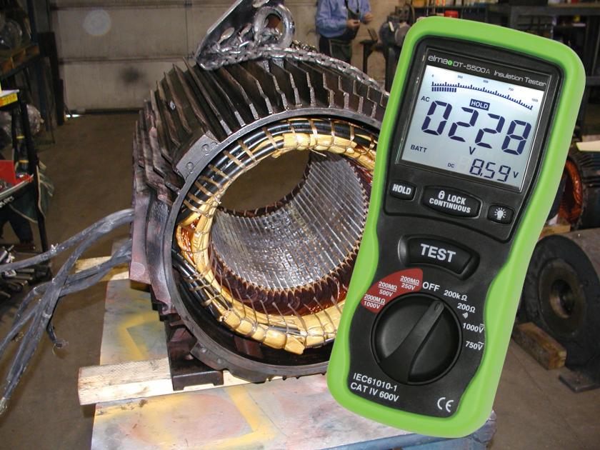 Elma DT5500A – KAT IV multimeter och isolationstestare