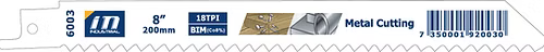 Industrial Tigersågblad Metall 200x20x0.9 mm 1-pack