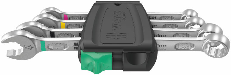 Wera 6003 Joker 4 Sats 1 ring-U-nyckelsats, 4 delar