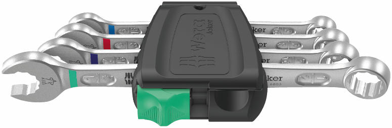 Wera 6003 Joker Set 4 Imperial Sats 1 ring-U-nyckelsats, 4 delar