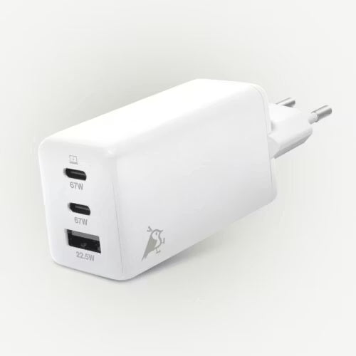 Aqiila GaN 65 W Väggladdare W3