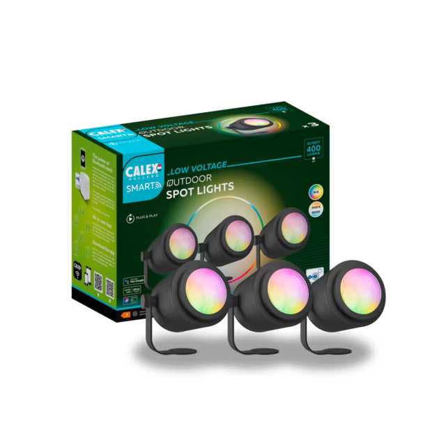CALEX Smart Outdoor Spotlight 3st