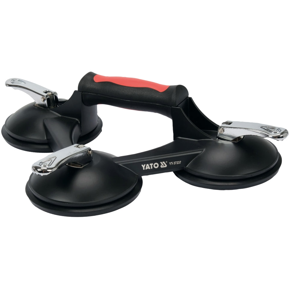 Vacuumlyft Sugkopp Pro Trippel 12,5 cm i aluminium max. 190 kg YT-37237