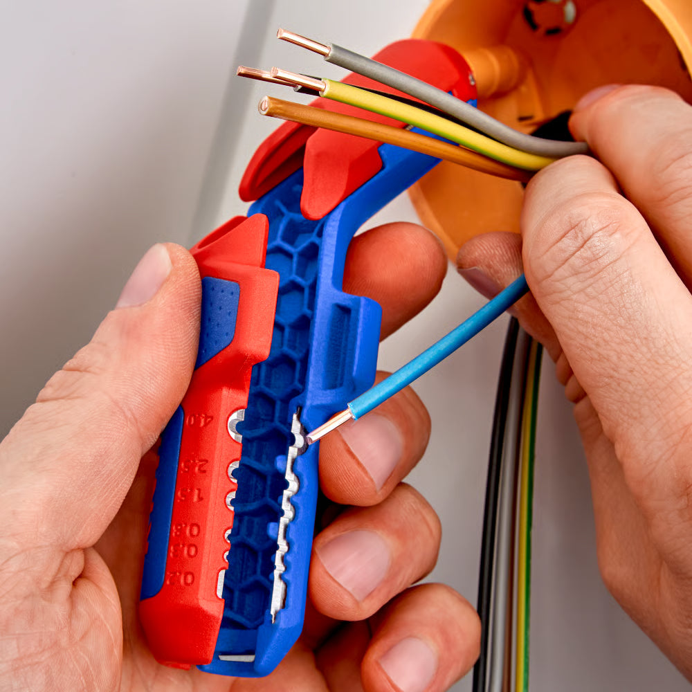 KNIPEX ErgoStrip PV-avisoleringsverktyg 16 95 03SB