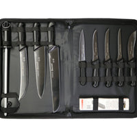 Starrett Butcher Knife Set 11 pc Svart -DV8699