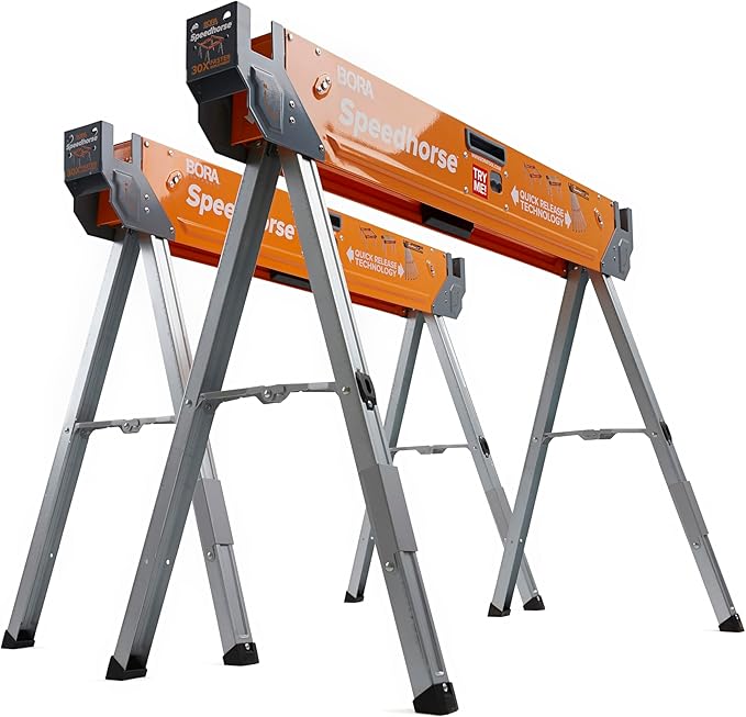 Bora justerbar Speedhorse sågbock 2-pack