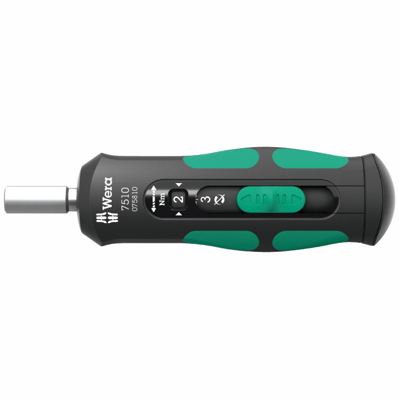 Wera 7510 Kraftform Safe-Torque Speed momentskruvmejsel, 1-3 Nm