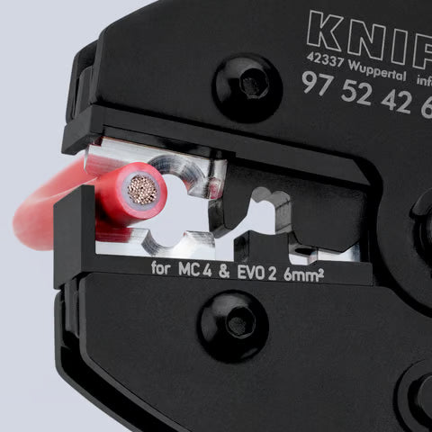 KNIPEX PreciForce SAC presstång för MC4 och MC4 Evo 2 SB - 97 52 42 6 SB