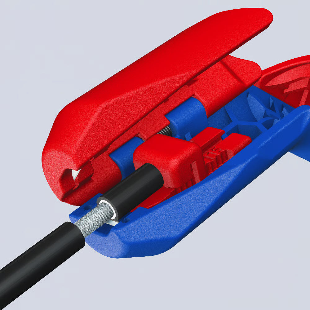 KNIPEX ErgoStrip PV-avisoleringsverktyg 16 95 03SB
