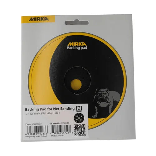 Mirka Underlagsplatta 125mm 5/16" Grip 28H 130g Medium