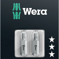 Wera 851/1 Z Bits, PH 25mm 2-pack