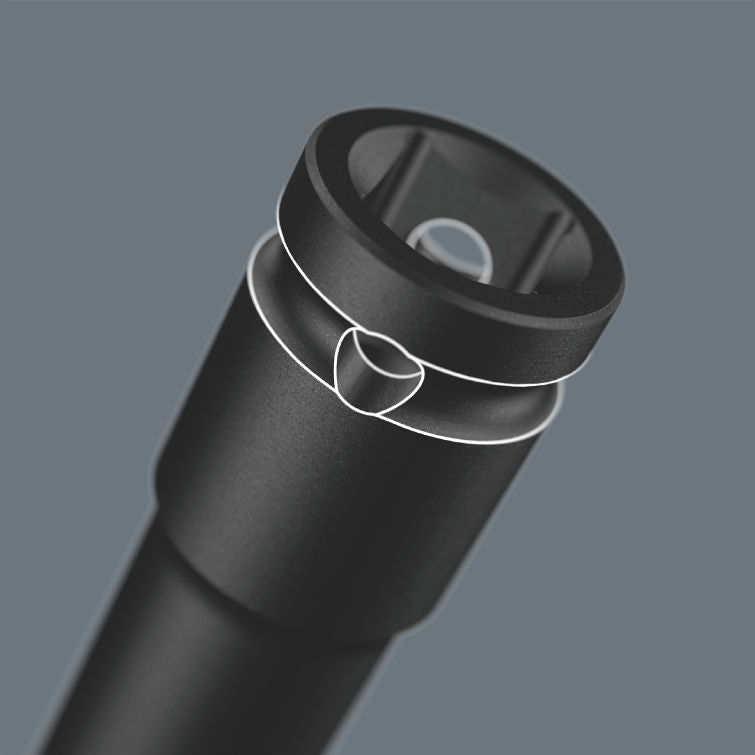 9728 Skumgummiinsats Zyklop B, 3/8" Impaktor Deep hylsmejselinsats-sats 1, 15 delar till Wera Tool Rebel-verktstadsvagn