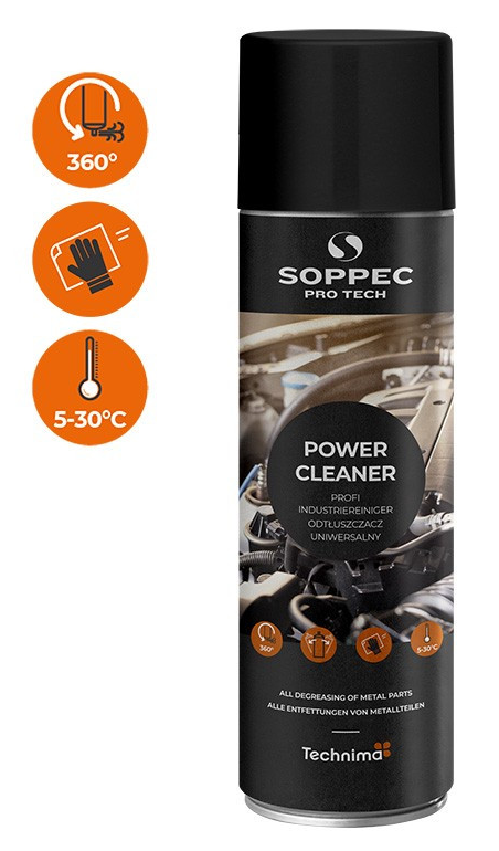 Soppec Bromsrengöring Powerclean Brake Cleaner 500ml