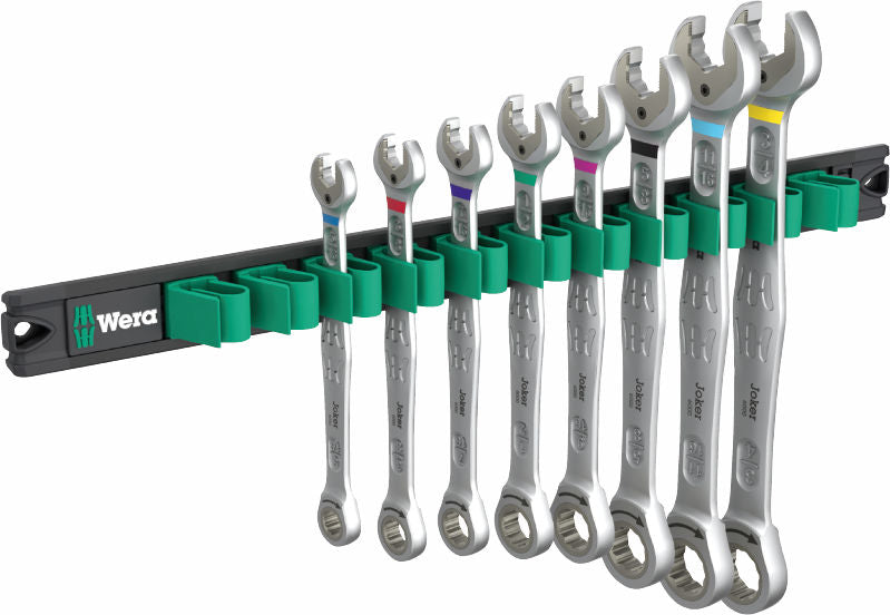 Wera 9632 Magnetlist 6000 Joker Imperial 1 U-ringspärrnyckelsats, 8 delar