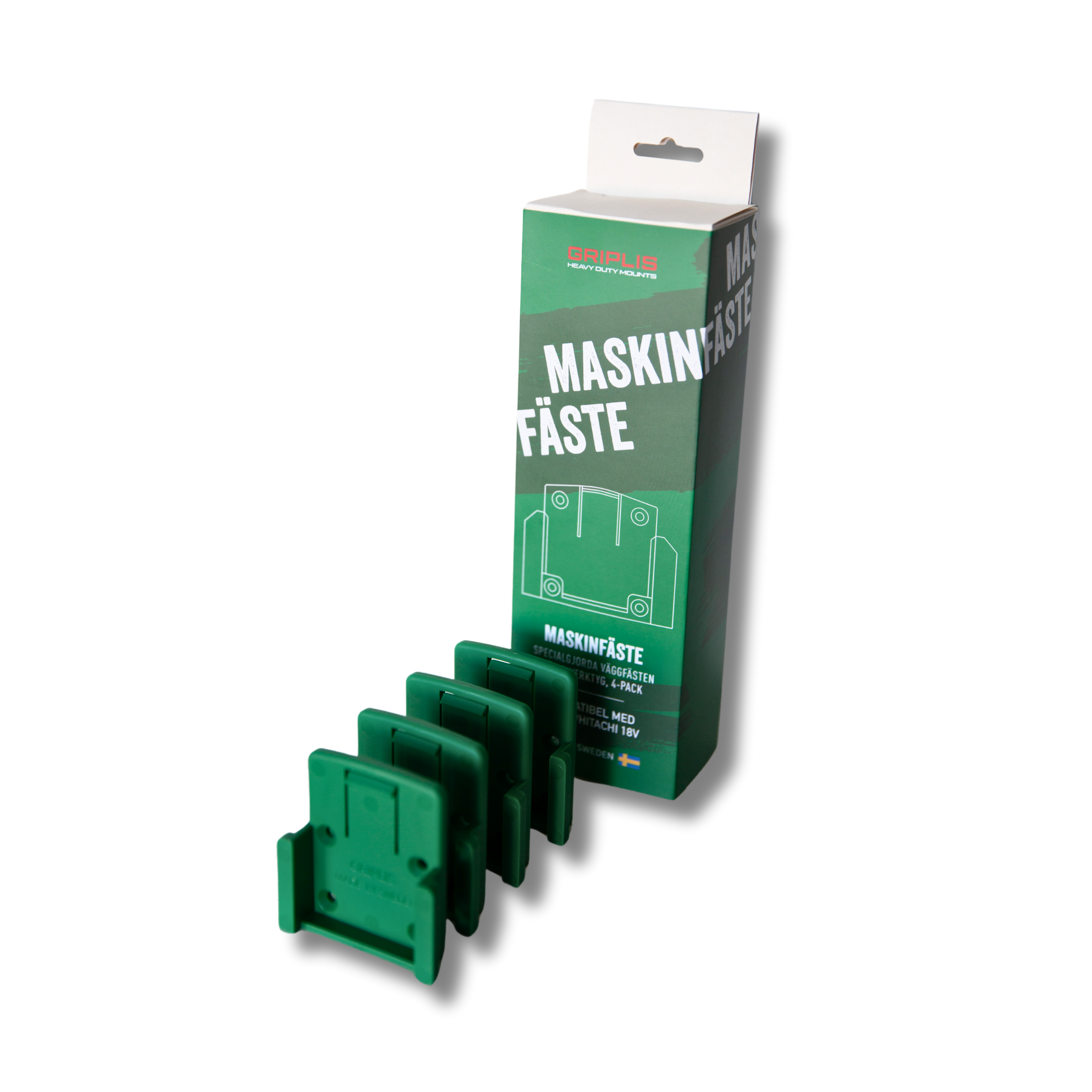 Griplis Hikoki/Hitachi 18V Maskinfäste / Maskinhållare 4-pack