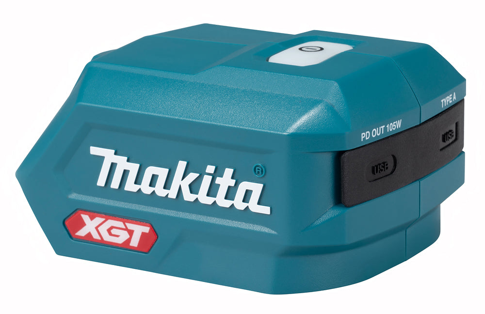 Makita 40V USB Adapter LXT ADP002G Batteriadapter blir power bank USB-C USB-A