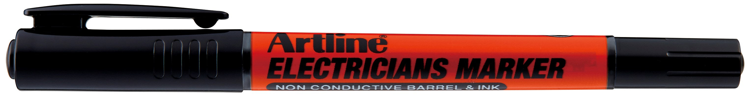 Artline electricians marker svart
