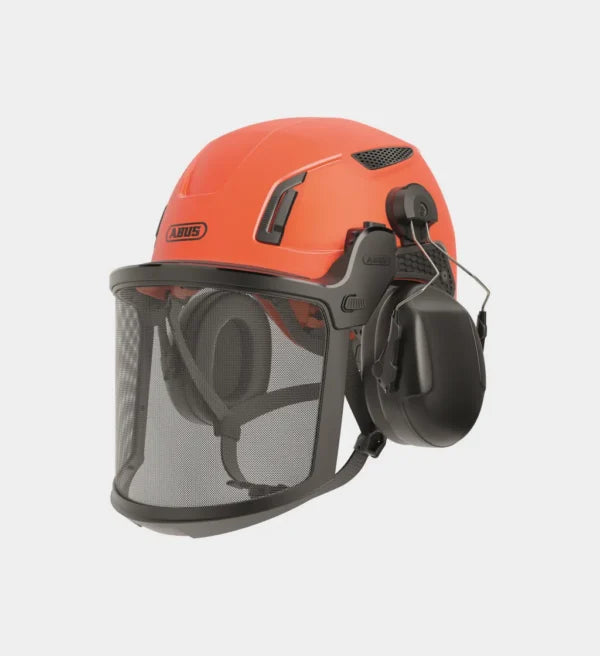 ABUS Skyddshjälm Spector Signal Orange Skogsarbetare