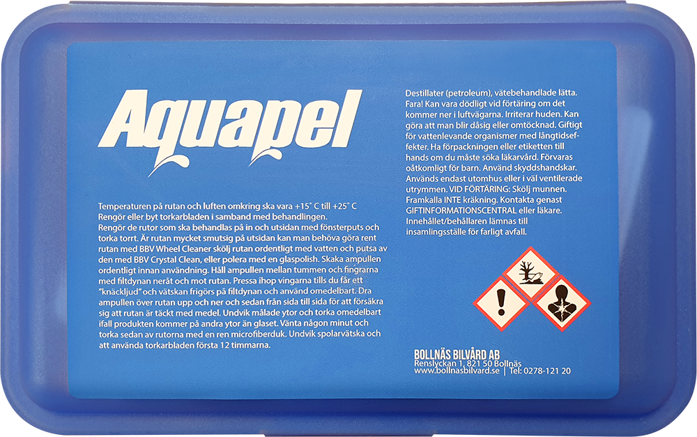 AQUAPEL GLASBEHANDLING 1-PACK