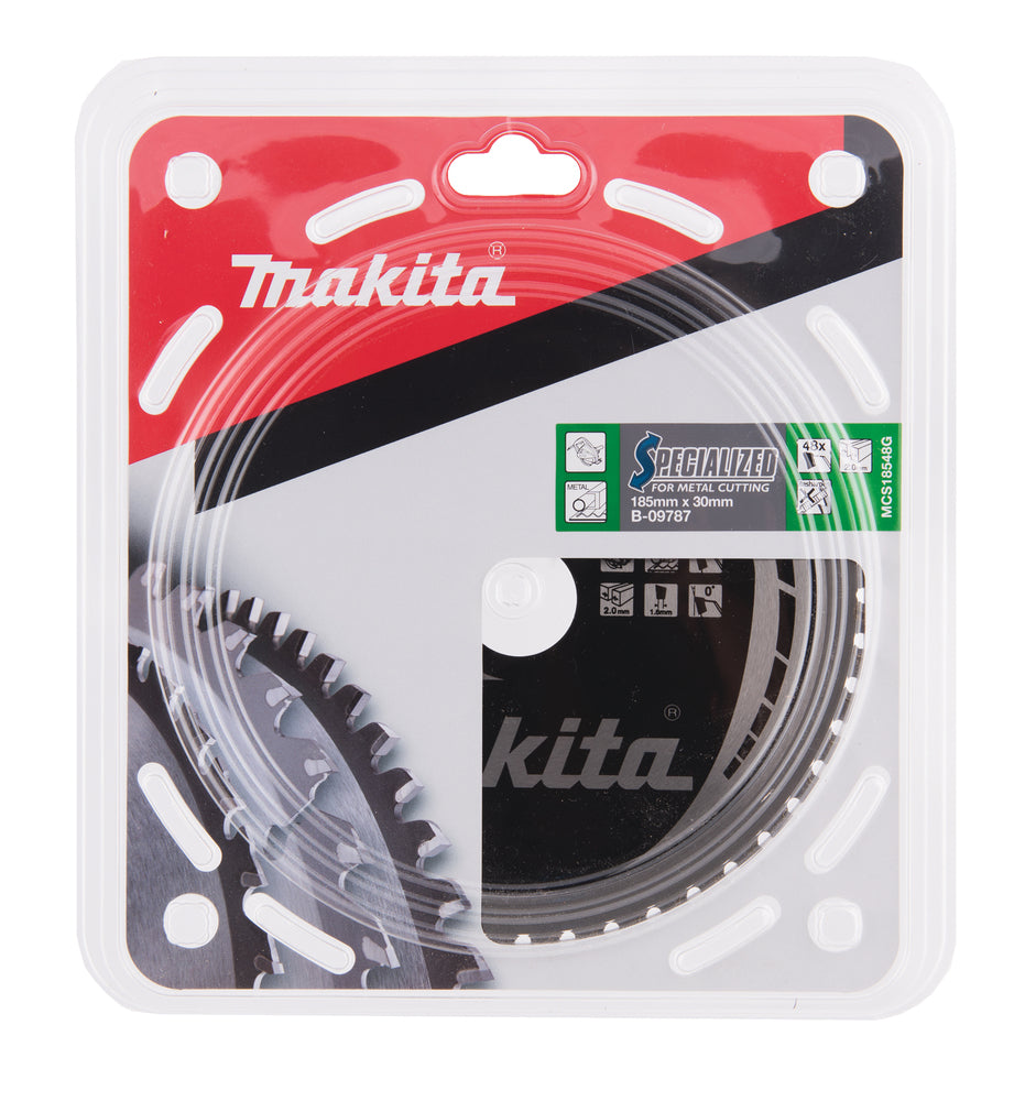 Makita Sågklinga Specialized Metall T.C.T 185 x 30 x 2 mm, 48T B-09787