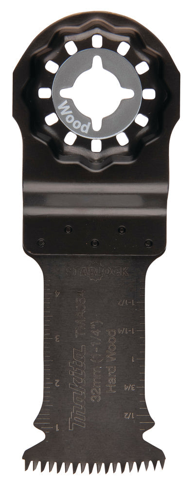 Makita Multiblad -Starlock, Japantandning HCS, Trä 32mm Sågdjup 50mm B-64886 Trädgårdstrycket