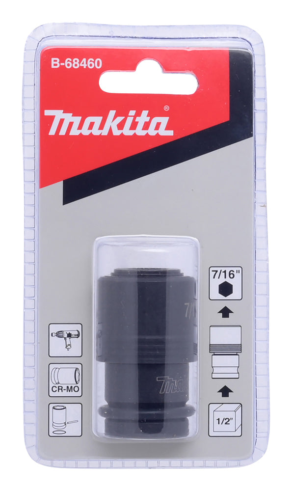 Makita Övergångsadapter 1/2 till 7/16 tum - B-68460