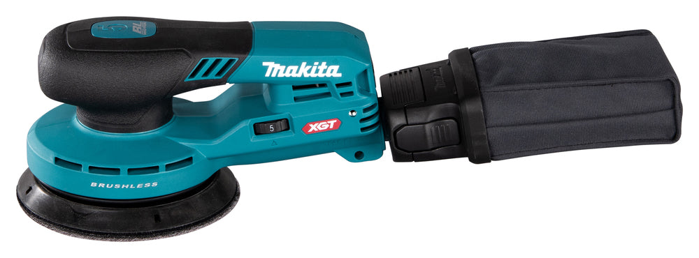 Makita Excenterslipmaskin XGT 40V 125mm Osc Naken - BO001CGZ