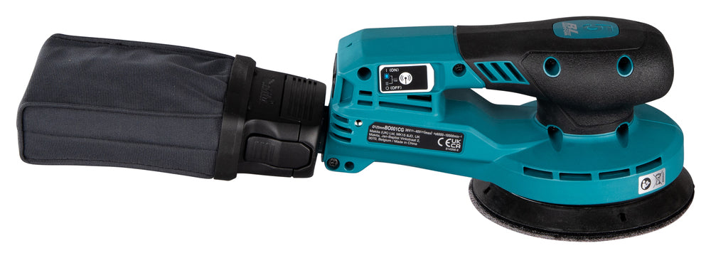 Makita Excenterslipmaskin XGT 40V 125mm Osc Naken - BO001CGZ