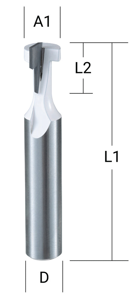 Makita frässtål Nyckelhålsfräs T.C.T, 9,5 x 48 mm D-68812