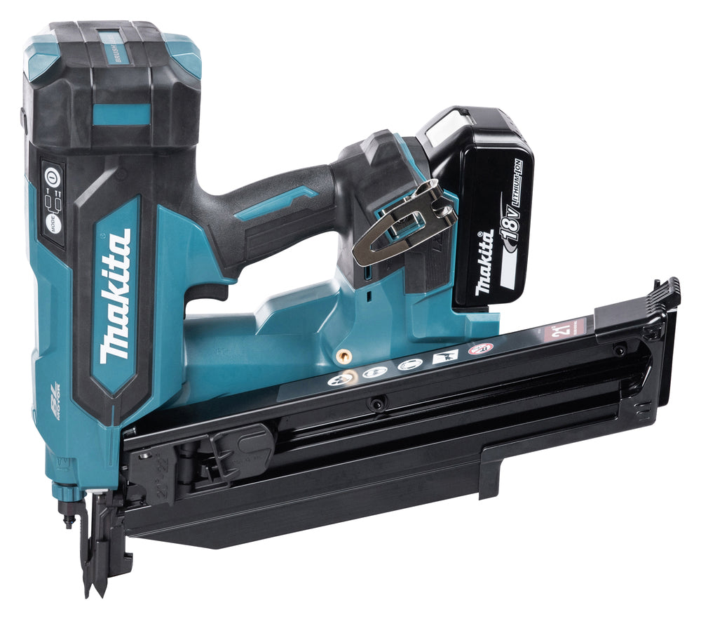 Makita Spikpistol LXT 50-90mm 20-22 grader- DBN901ZK 18V Naken