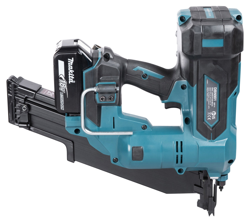 Makita Spikpistol LXT 50-90mm 20-22 grader- DBN901ZK 18V Naken
