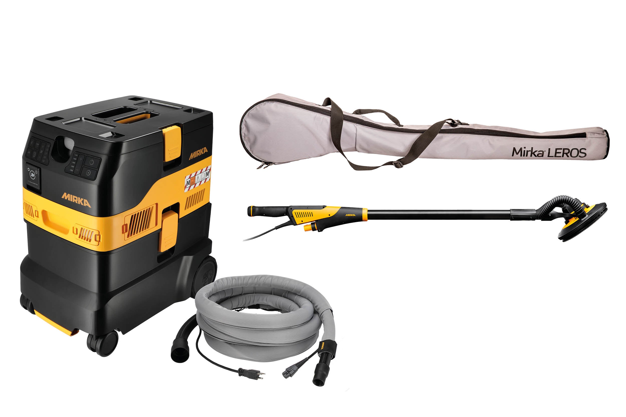 Mirka LEROS 950CV + DEXOS 1230 M AFC + Slang/Sleeve