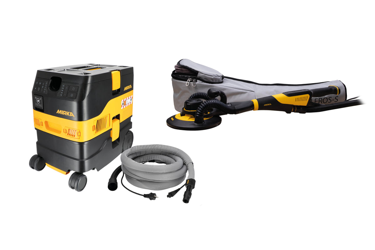 Mirka LEROS-S 950CV + DEXOS 1217 M AFC + Slang/sleev