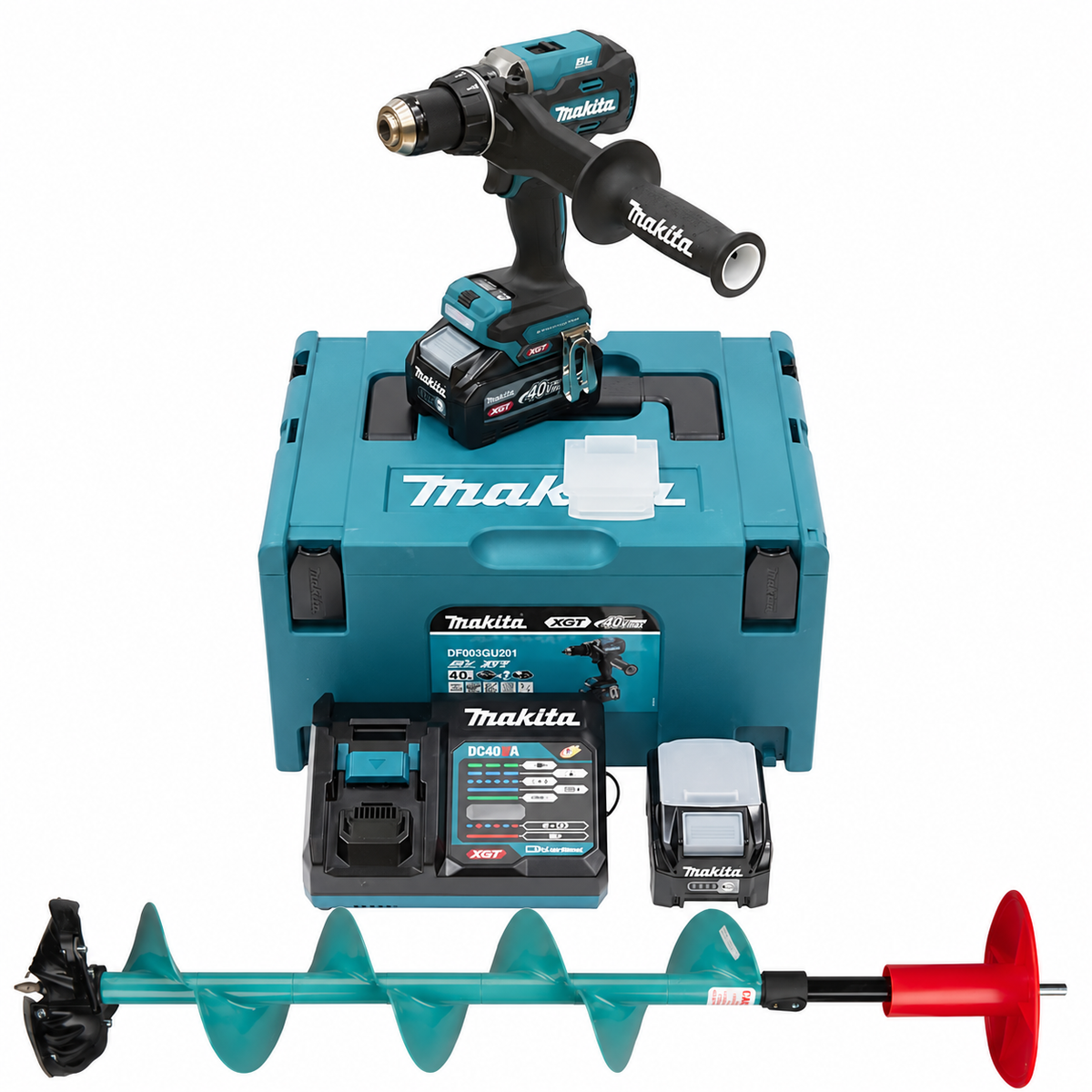 Makita isborrspaket DF003GU201 + ICE-MUR0026
