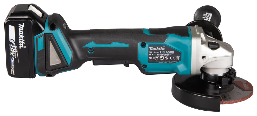 Makita Vinkelslipmaskin - DGA508Z 18V