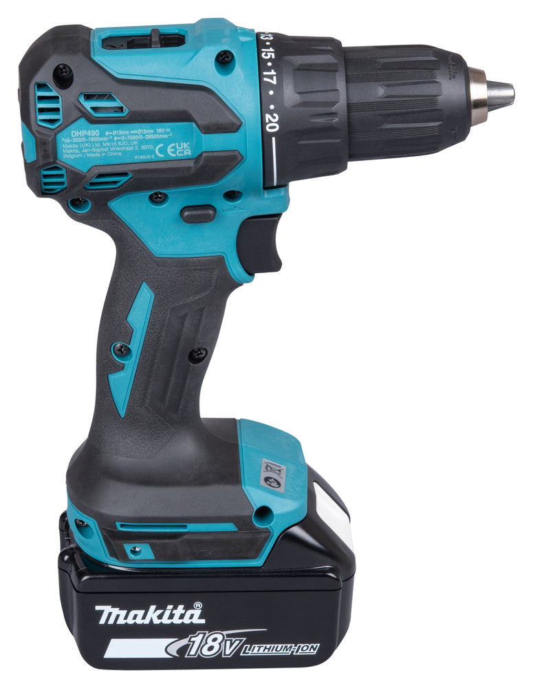 Makita Slagborrskruvdragare LXT 18V- DHP490RTJ
