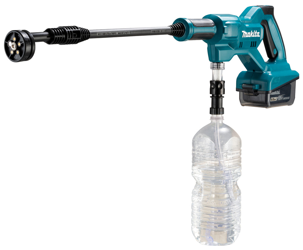 Makita Högtryckstvätt LXT DHW180Z + 3Ah Powerpack med snabbladdare DC18RC