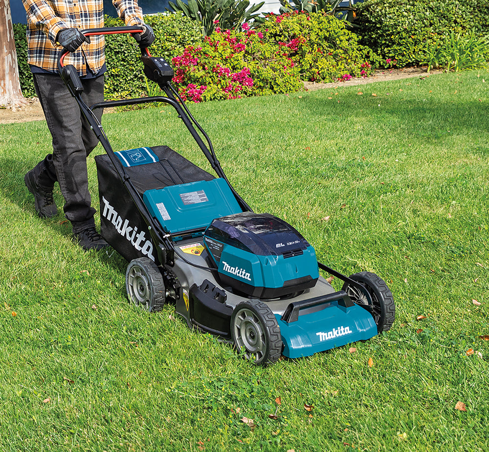 Makita Gräsklippare 53cm 2x18V - DLM530Z Naken Trädgårdstrycket
