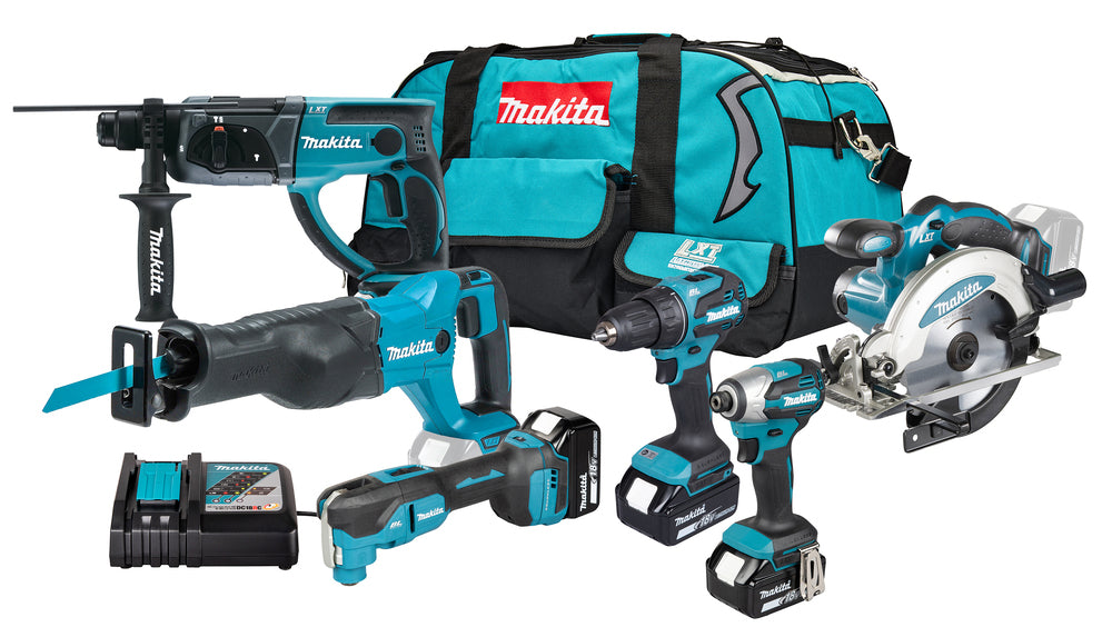 Makita Combokit 5 Ah DLX6141TX1 18V