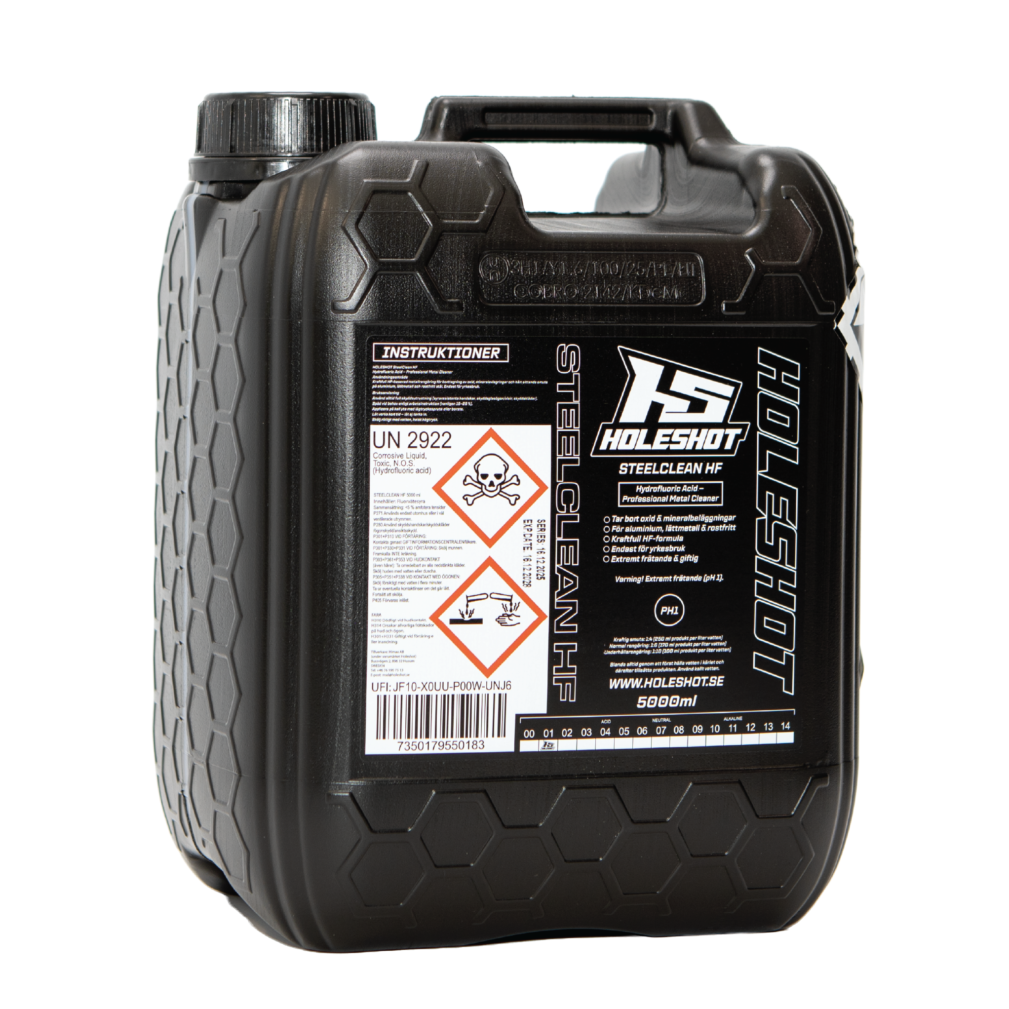 HOLESHOT HF STEELCLEAN 5L