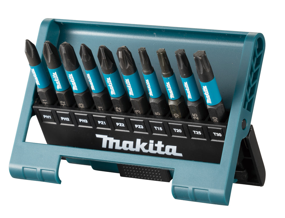 Makita Impact Black Skruvbitssats 10 delar 50mm E-12011