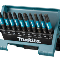 Makita Impact Black Skruvbitssats 10 delar 50mm E-12011