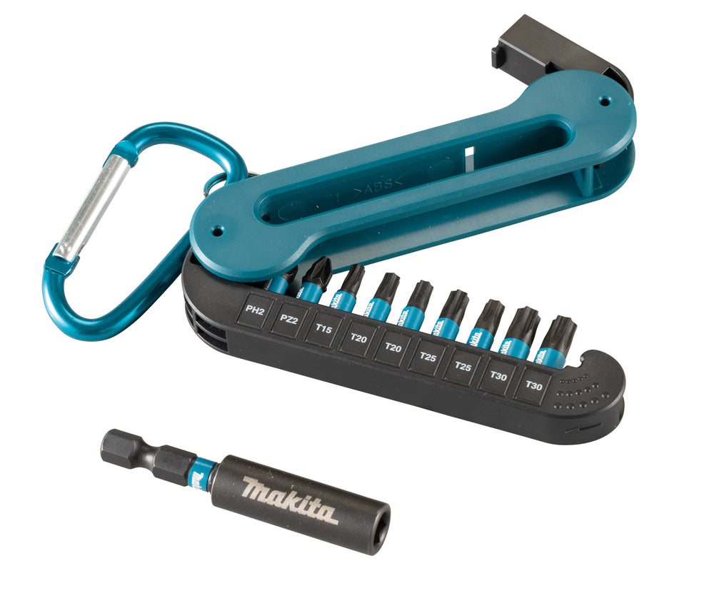 Makita Impact Black Skruv bitssats 10 delar 25mm E-15811