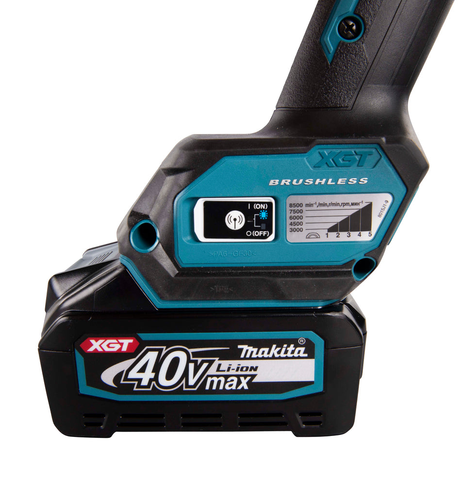 Makita Vinkelslip XGT 40V - GA023GM201