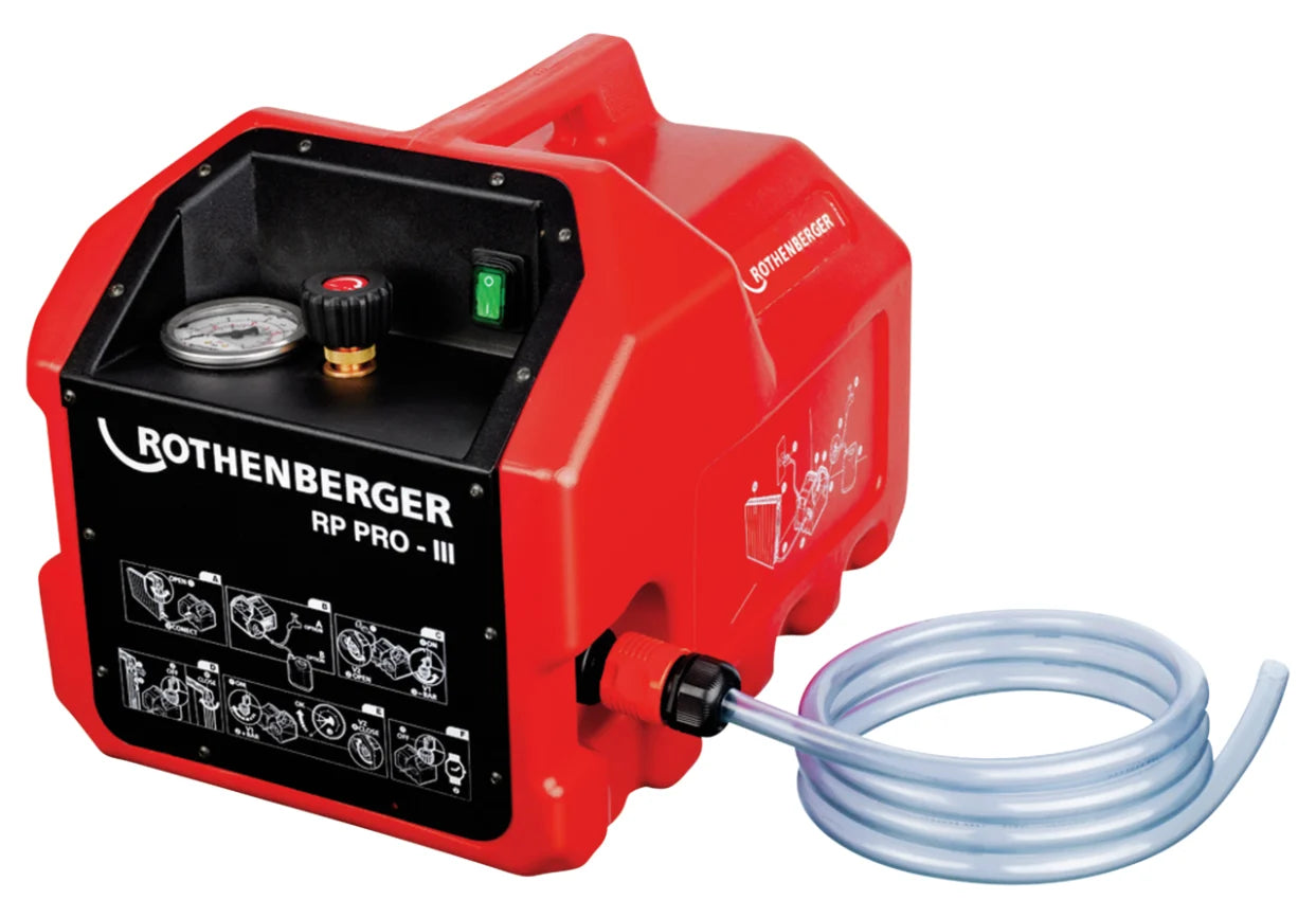 Rothenberger RP PRO III, ELECTRICAL provtryckningspump 61185